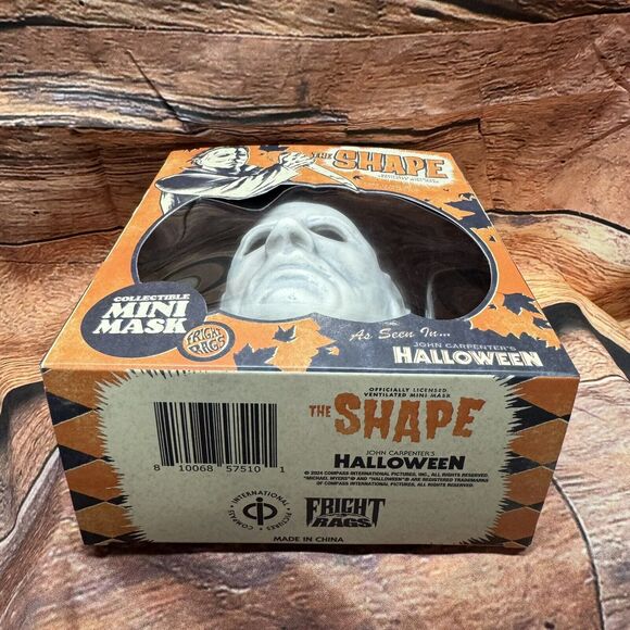 Fright Rags Michael Myers The Shape Halloween Mini Mask Collectible Toy Horror - Picture 4 of 6